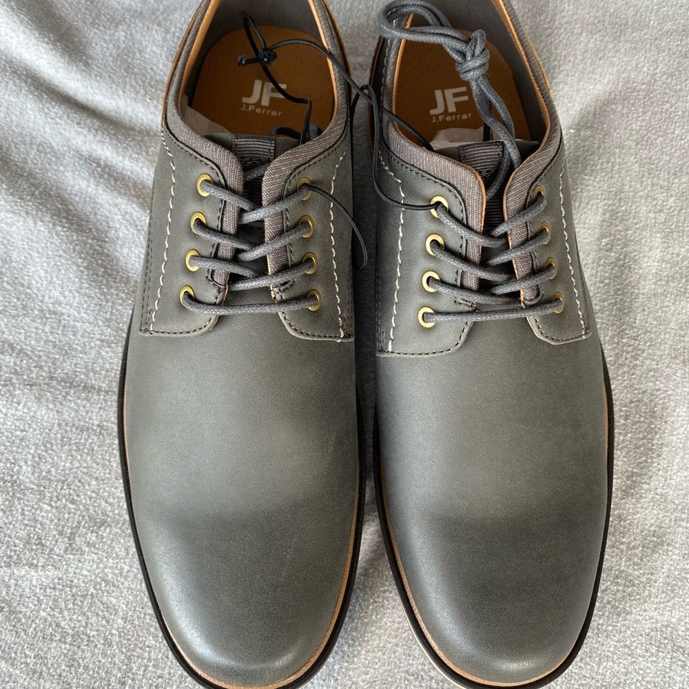 Men's dress shoes gray